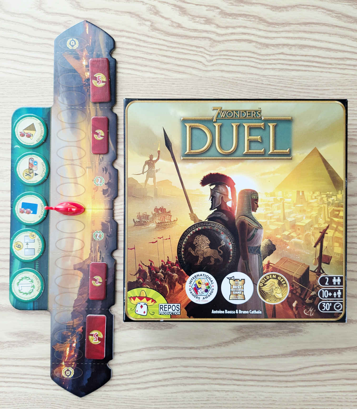 7 Wonders Duel Box Art