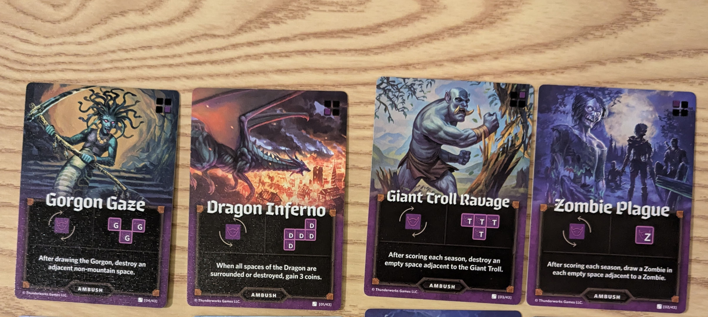 Ambush cards