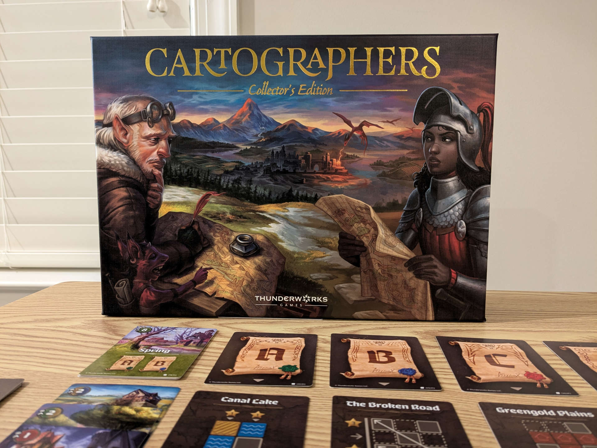 Cartographers Collector&rsquo;s Edition box