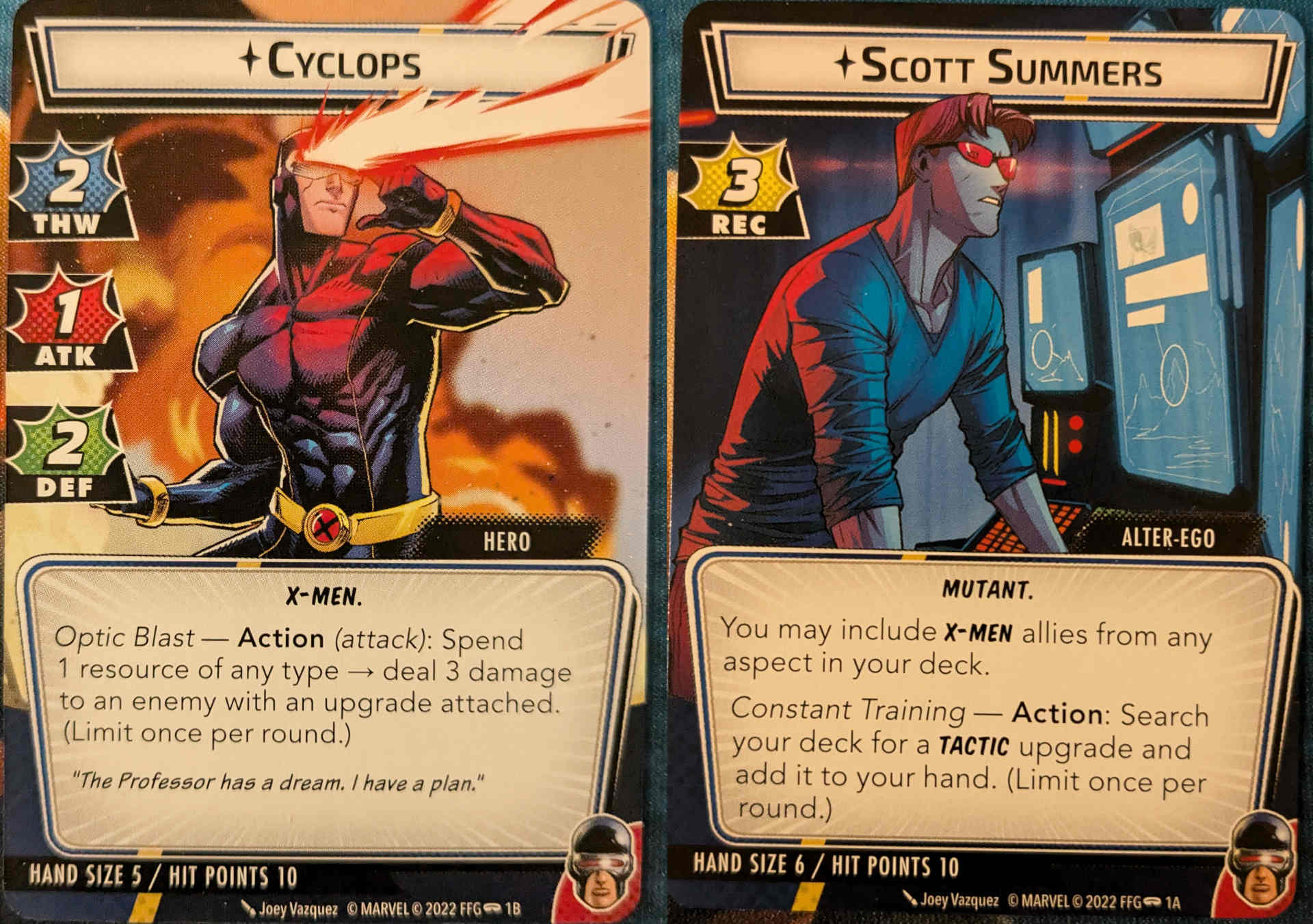 Cyclops hero cards